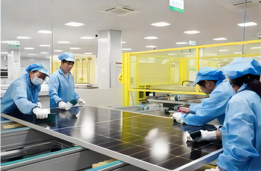 Hefei Sunrise New Energy Co., Ltd. производственная линия производителя