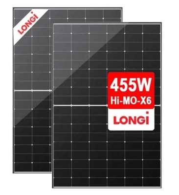 Монокристаллическая солнечная панель Longi Hi-Mo 6 LR5-54HTH 445-455W