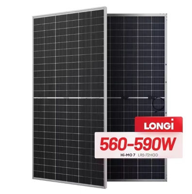 Солнечная панель Half Cell Longi LR5-72HGD 560W 565W 570W 575W 580W 585W с двумя стеклами