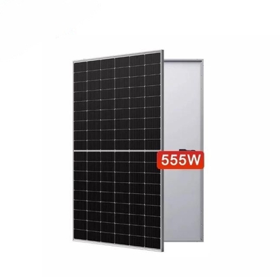 Коммерческие проекты 555W Солнечные батареи Longi 4,0 мм2 Кабель Полуэлементный фотоэлектрический модуль 560W 565W