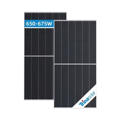 650W-675W Половинка 132 Cell Trina Vertex TSM-DE21 Солнечные панели для фотоэлектрической системы