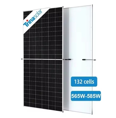 565W-585W Монокристаллическая солнечная панель 132 полуэлементы для солнечной системы с весом 28,8 кг