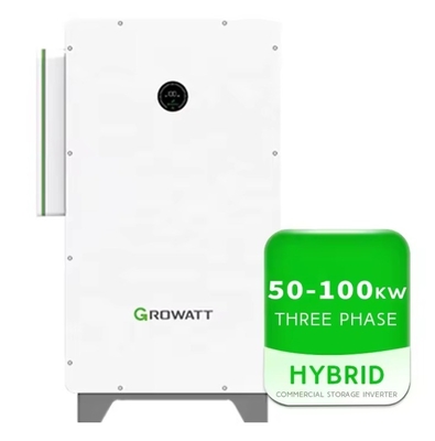 Гибридный инвертор Growatt WIT 50-100K-AU 50kw 63kw 75kw 100kw Выходная частота 50/60HZ