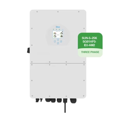 Sun25K-SG01HP3-EU-AM2 Deye HV аккумуляторный инвертор 50/60HZ Выходная частота для рынка ЕС