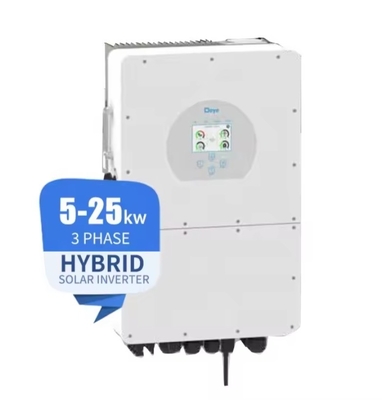 Домашний и коммерческий высоковольтный инвертор Deye 12KW 2MPPT Трехфазный гибридный инвертор