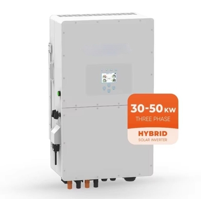 Высота 2000 м Deye 4 MPPT 50Kw Трифазный гибридный солнечный инвертор для домашнего солнечного
