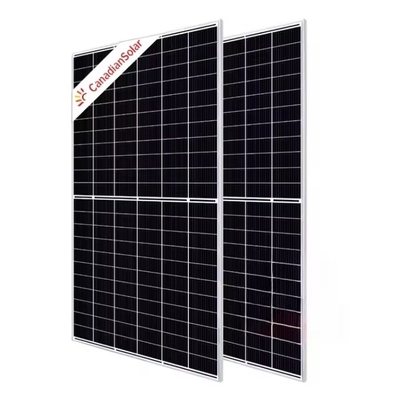 Анодированная алюминиевая сплавная рама 590W-620W Моно солнечные панели фотоэлектрический бифациальный модуль