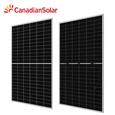 CanadianSolar TOPBiHiKu6 590 595 600 605 610 615 620 Монокристаллический модуль двойного стекла 144 ячейки