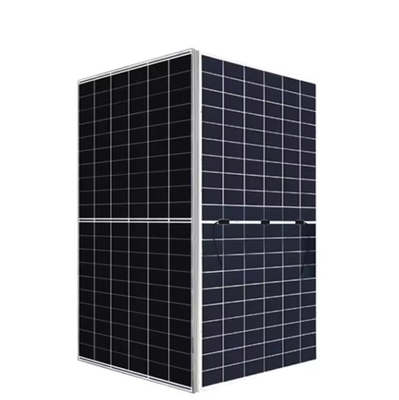 565W-595W Монокристаллическая двусторонняя двойная стеклянная солнечная панель с коробкой соединения IP68