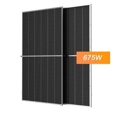 210mmx210mm Размер ячейки GLD-710N 675W-710W Бифациальный умный солнечный модуль для солнечной энергии