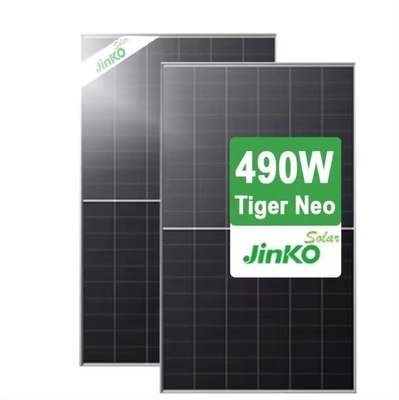 Солнечная панель Jinko Tiger Neo 60HL4-V 470W 475W 480W 485W 490W Монофациальный модуль с полуклетой