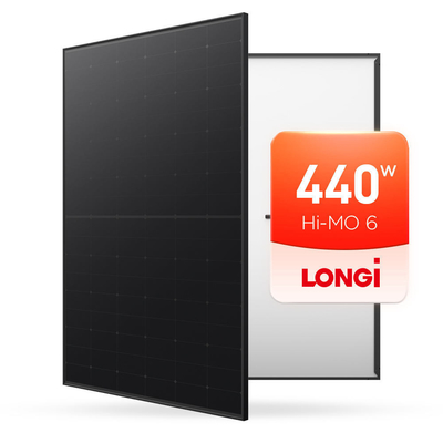 Longi Hi-MO X6 108 ячеек Монофасальная солнечная панель для солнечной энергетической системы 440W 445W 450W