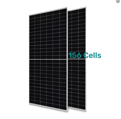 Переднее стекло 2.0 мм JASOLAR PERC Бифациальные солнечные панели 580-605W для солнечной энергетической системы
