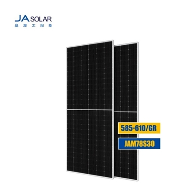 585W-610W Монокристаллический полуклеточный модуль 156 клеток Солнечная панель с 4,0 мм2 кабелем