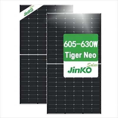 Двусторонняя солнечная панель N-TYPE JKM 605-630N от Jinkosolar с разъемом JK03M/MC4/Others