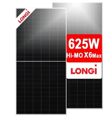 Система солнечной энергии Солнечная панель Longi Hi-MO X6 Max LR7-72HTDR 600W 605W 610W 615W 620W 625W