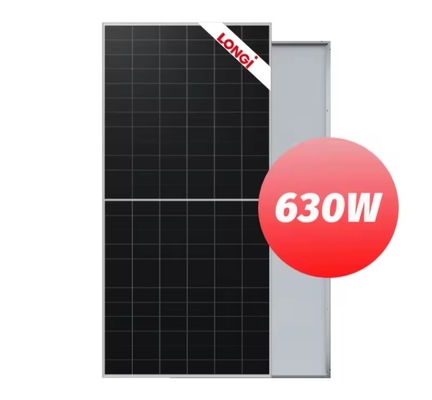 Longi 620W 625W 630W Солнечные модули Монокристаллический кремниевый полуклеточный солнечный фотоэлектрический панель